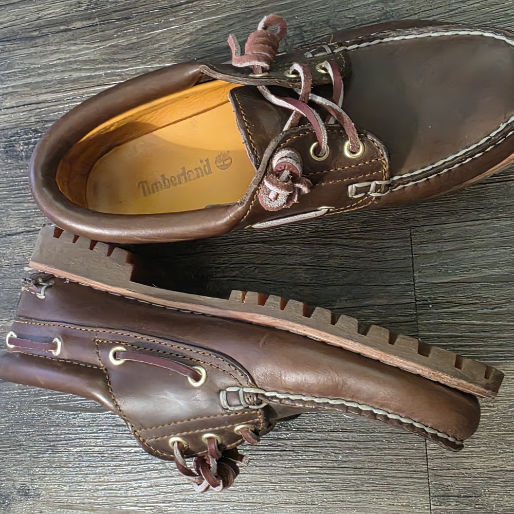 Timberland Women's Brown Leather Shoes